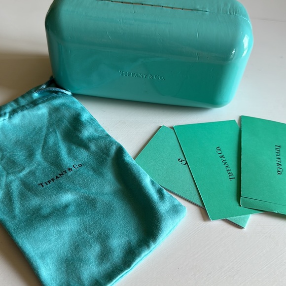 Tiffany & Co. Tortoise Sunglasses with Dark Brown Lenses - Picture 9 of 11